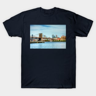 Brooklyn Bridge East River New York City T-Shirt